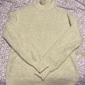 Cream Turtleneck